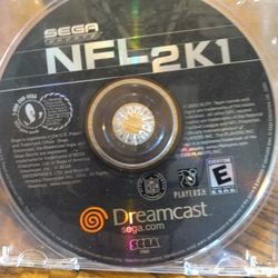 NFL 2K1 Sega Dreamcast
