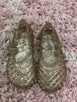 VGUC Sz 7. Toddler Girl Jelly Sandal.  X-posted