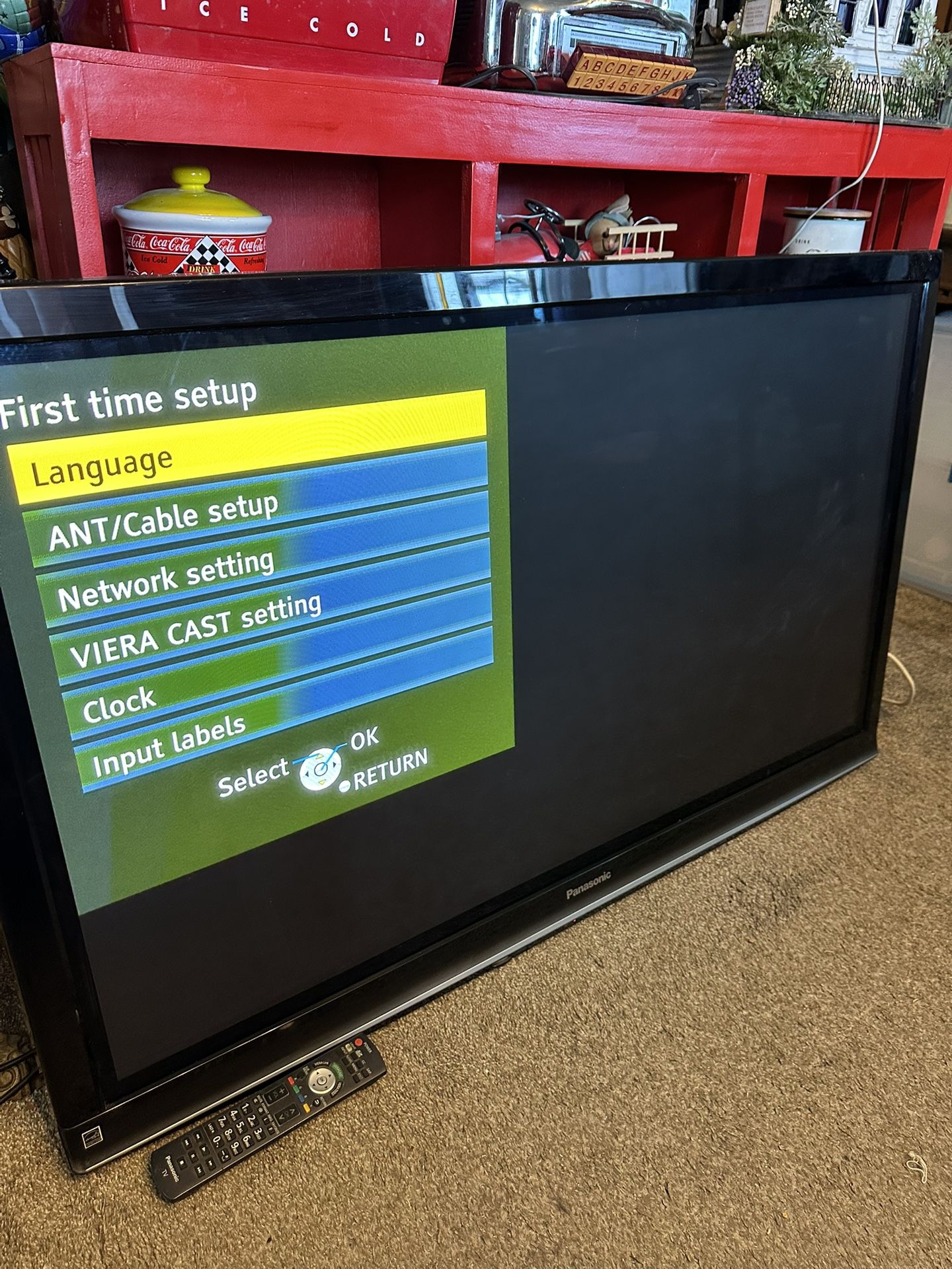 Vintage Panasonic TC-P50G10 Plasma TV
