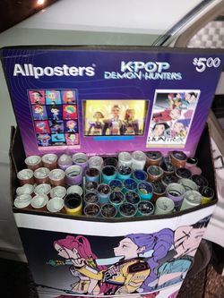 Wholesale Lot (4 Boxes) Brand New K-Pop Demon Hunters Rolled Posters 22.375" x 34"