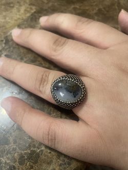 Silver Aqeeq Men’s Ring 