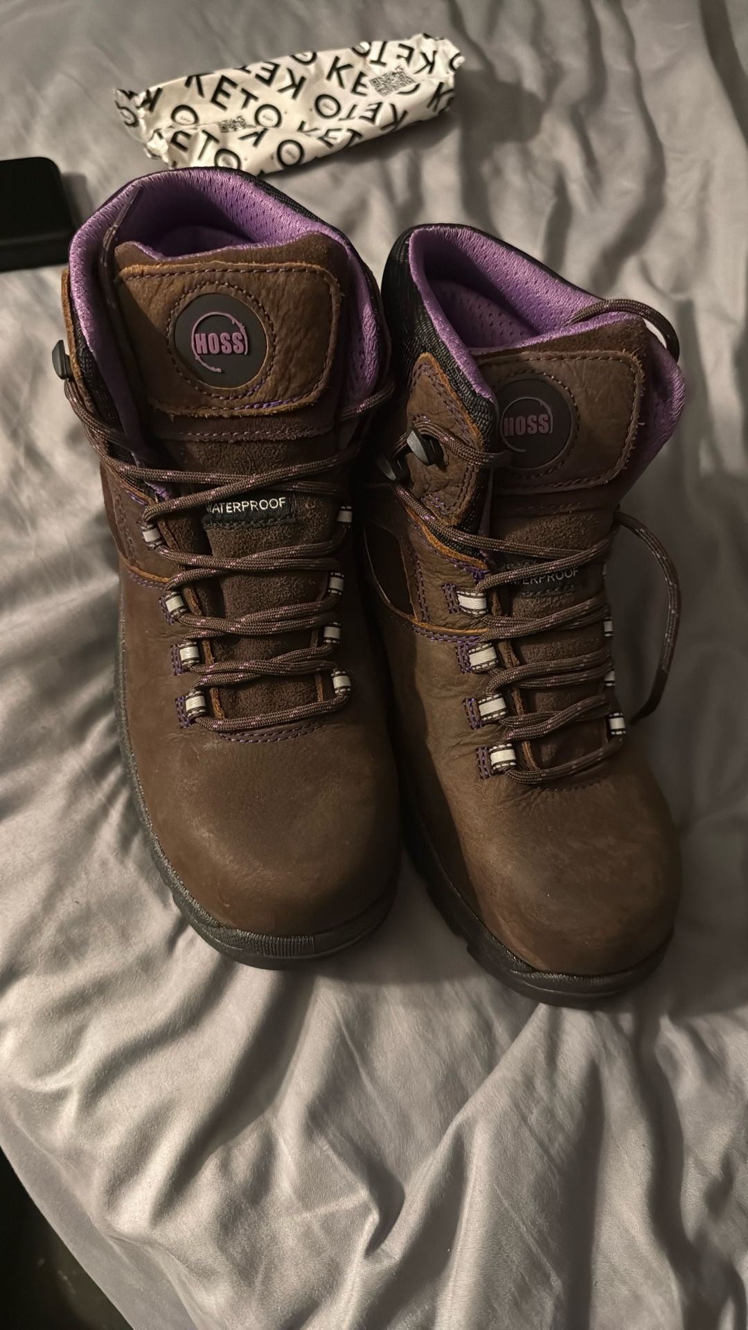 Hoss Steel Toe Work Boots For Women