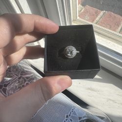 Authentic Pandora Sparkle Halo Ring