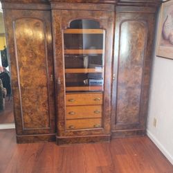 Antique Wardrobe Cabinet