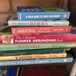 Lots Of Books Decorating, Garden, Fiction, Art