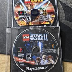 Lego STAR WARS And NFS Prostreet Ps2
