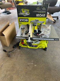 Ryobi 8-1/4 table saw