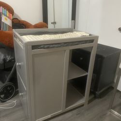 Diaper Changing Table With Storage