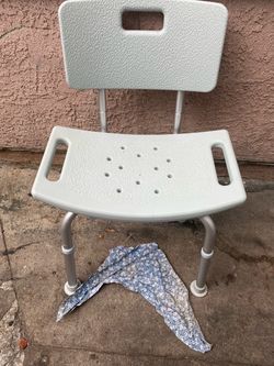 Shower Chair with Back and Handles