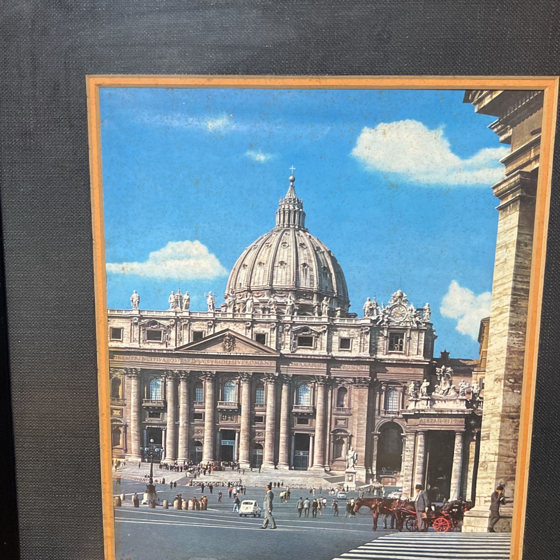 Vatican Scene In Rome 