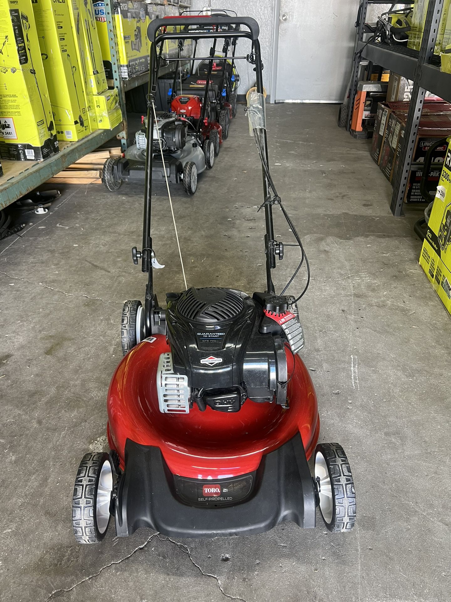 Toro 21 in. Recycler Briggs and Stratton 140cc Self-Propelled Gas RWD Walk Behind Lawn Mower 