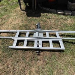 Haulmaster Motorcycle 2” Hitch Carrier Rack 