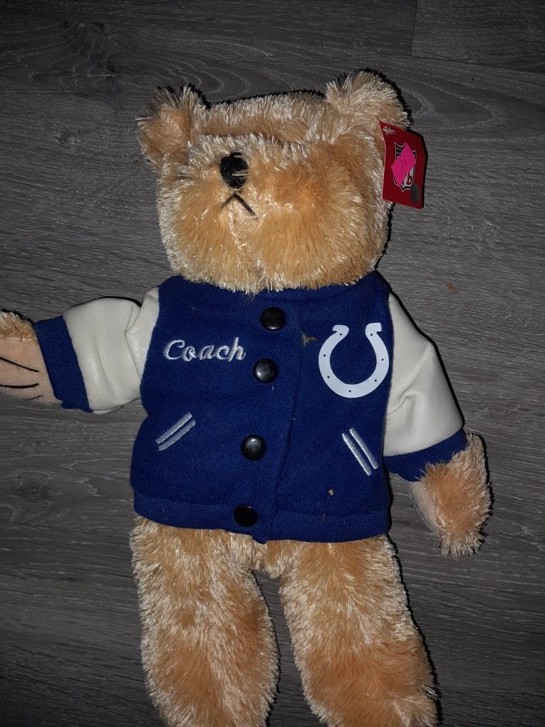 Brand New Colts Teddy Bear 