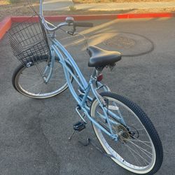 Firmstrong Urban Lady, 26", Women's, Seven Speed, Baby Blue 