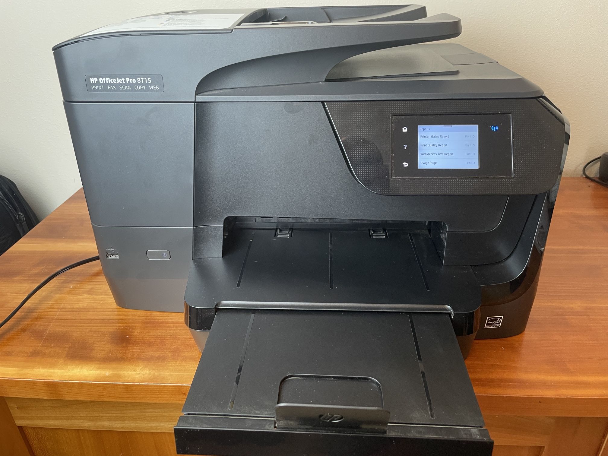 HP Officejet Pro 8715 All-In-One Printer Scanner Copier