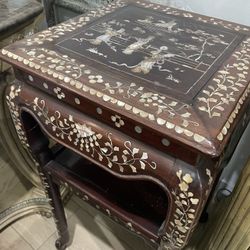 2 Antique Side Tables