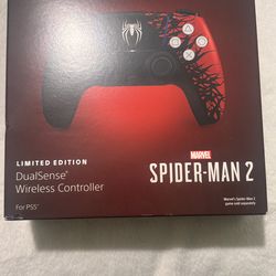 PlayStation 5 Marvel Spider-Man 2 Limited Edition Dualsense Wireless Controller