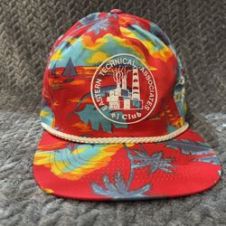 Boné Vintage Tropical Eastern Technical #1 Club - Red Hat