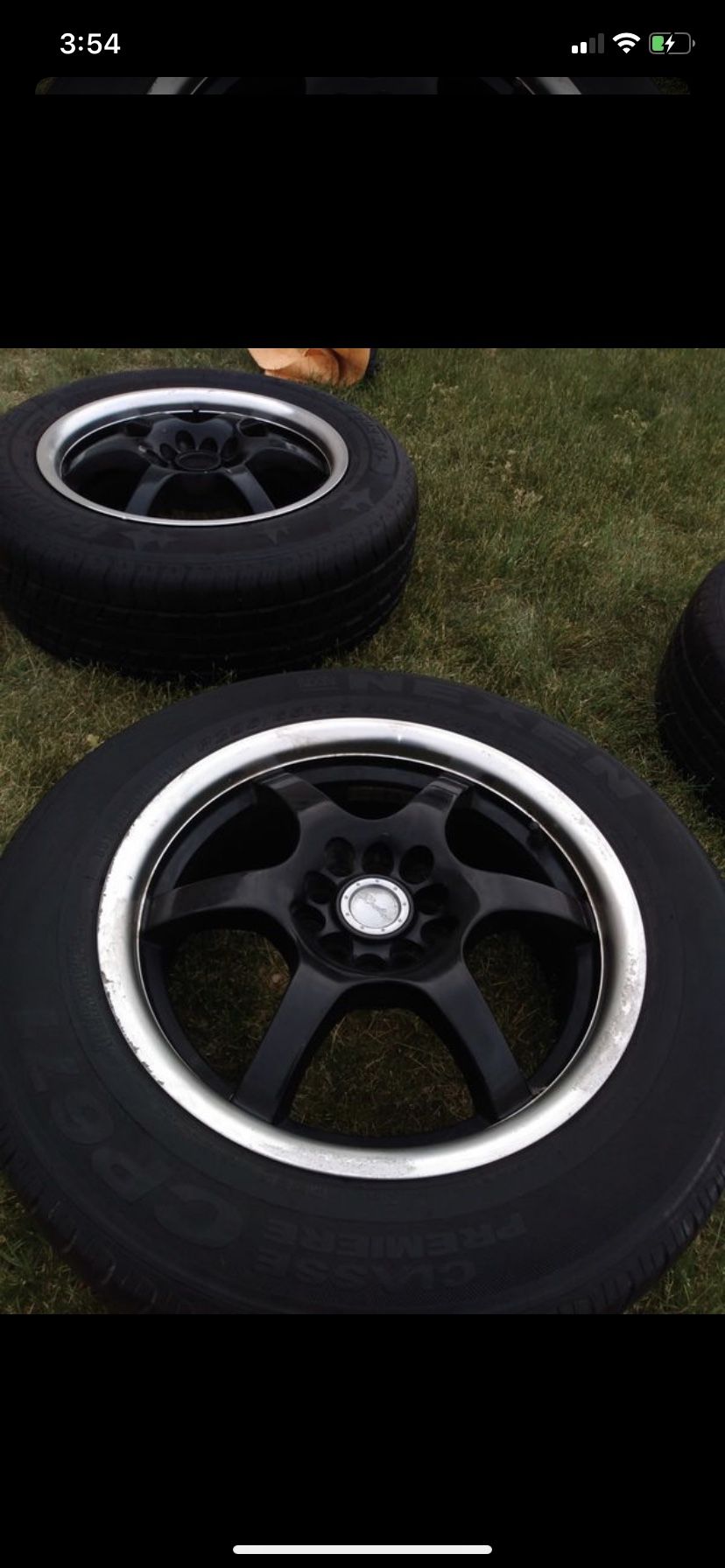 4 tires with rims