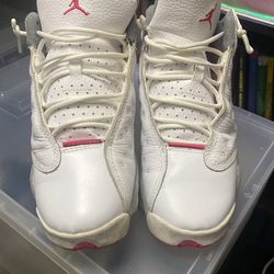 Airjordan 13 Gs Stealt Pink 