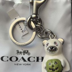 Coach Halloween 2024 Bear Ghost Bag Charm – NWT – 