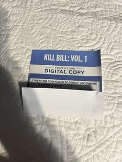 Kill Bill Volume 1 4k Digital Movie