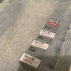 511 Levi’s. 33W X 30L