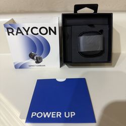 Raycon Impact Earbuds Military-Grade Impact Resistant Open Box Black
