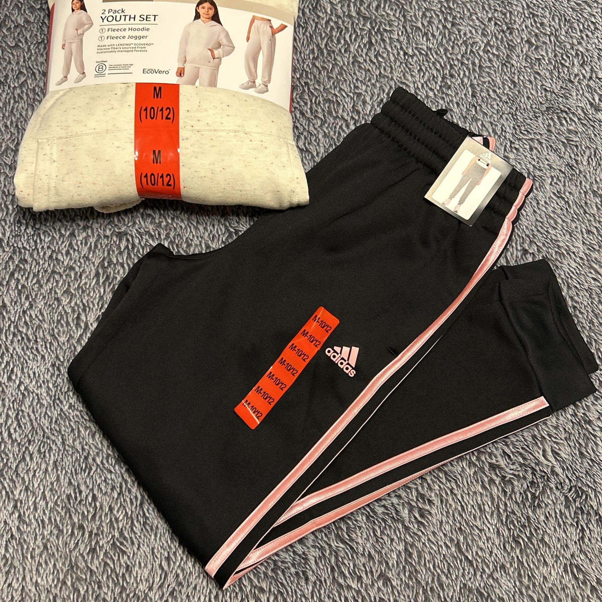 Adidas Jogger Pants + Hoodie & Jogger Set