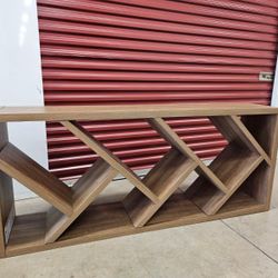 Contemporary Bookcase Console