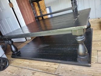 Ashley black rectangular cocktail table