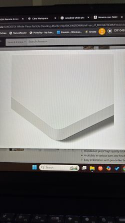 Sanodesk Whole Piece Particle Board Table Top For Standing Desk