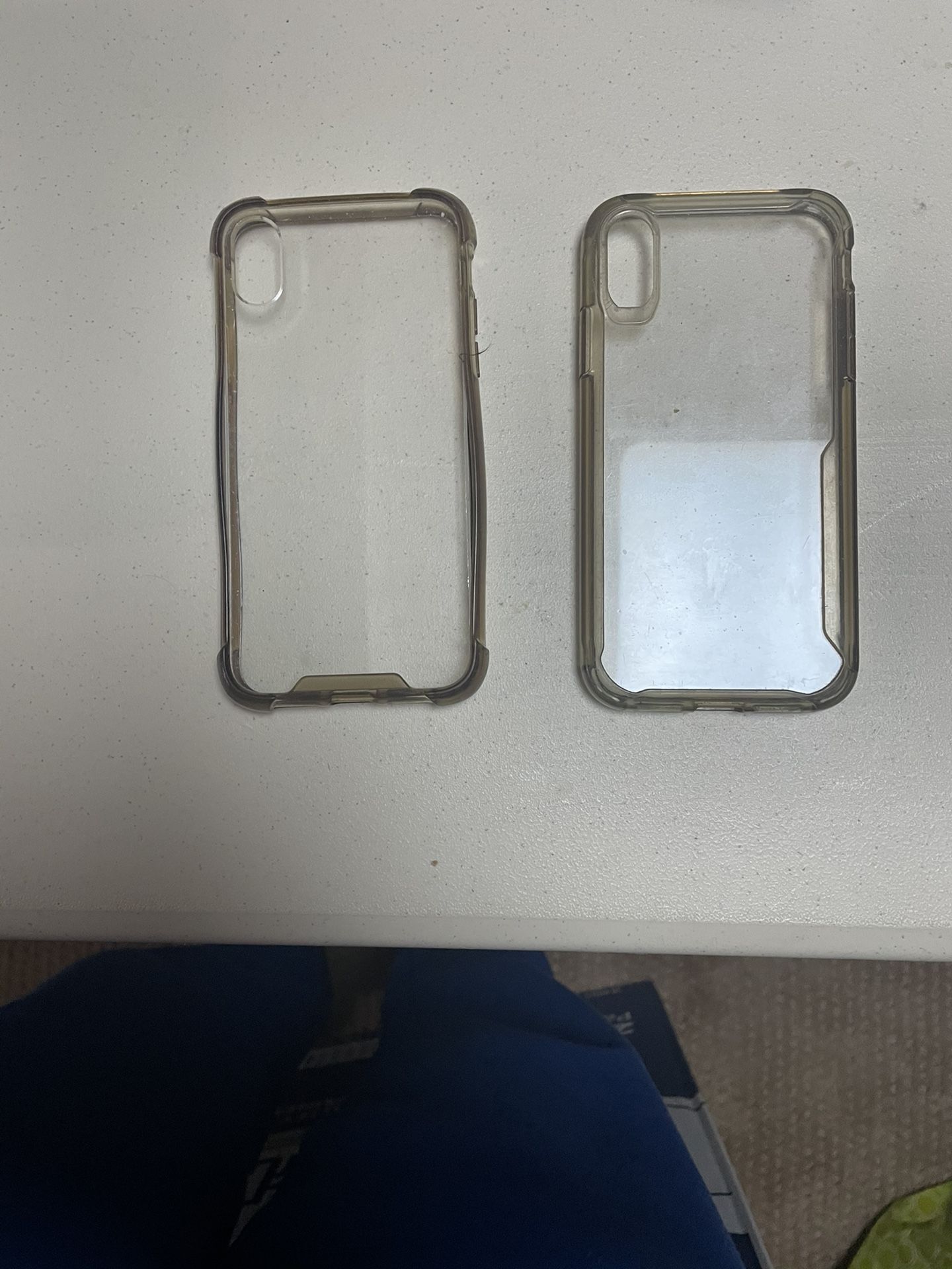 IPHONE 10 clear cases (2) REDUCED