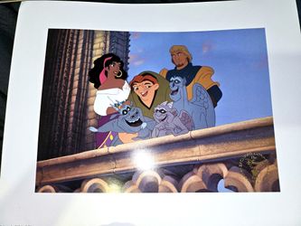 The Hunchback of Notre Dame Disney Commemorative Lithograph (1996)