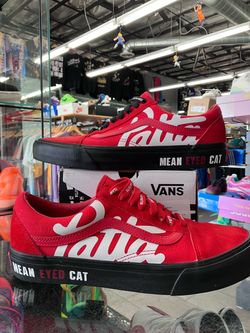 Vans UA Old Skool VLT LX Patta Mean Eyed Cat High Risk Red