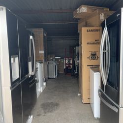 Refrigerators, Washers/Dryer, ovens, dishwashers 
