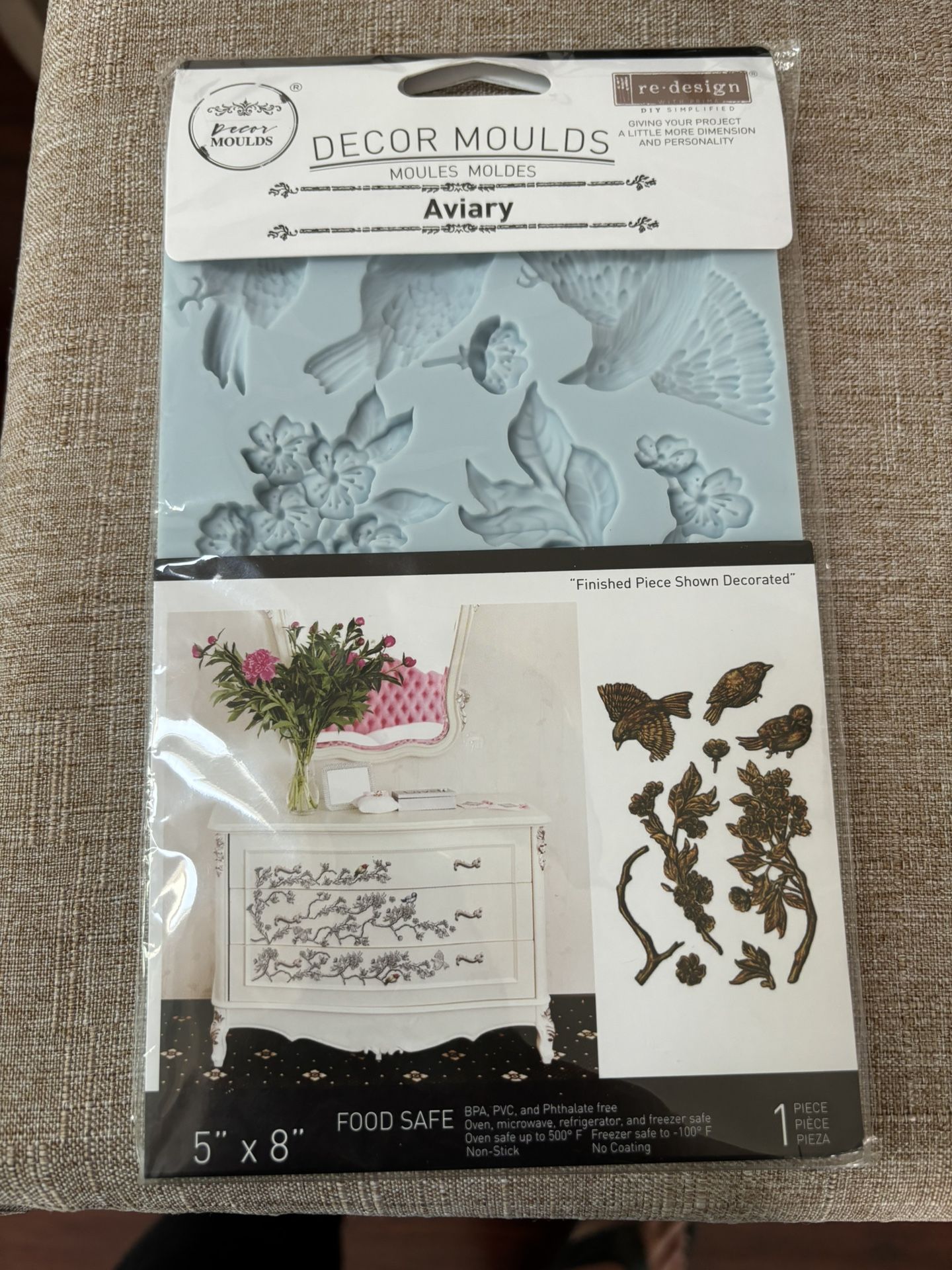 Aviary Silicone Decor Moulds - Resin / Clay / Candy / Furniture Molds- Crafting - DIY Projects - New