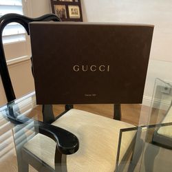 GUCCI Women Shoes—Black Leather —Size 35–Excellent Condition