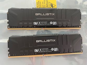 Crucial Ballistix 2666 MHz DDR4 DRAM Desktop Gaming Memory Kit 16GB (8GBx2) CL16