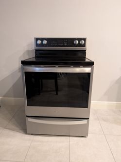 Stainless Steel Whirlpool Stove with Convection Oven