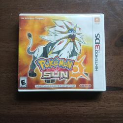 Pokemon Sun 3DS