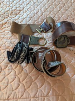 Ladies belts size 34