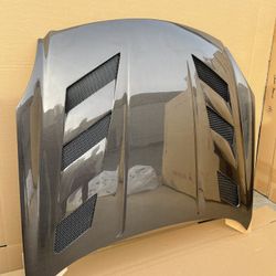 New 2003 - 2007 Infiniti G35 Coupe VIS Racing AMS Style Carbon Fiber Vented Hood