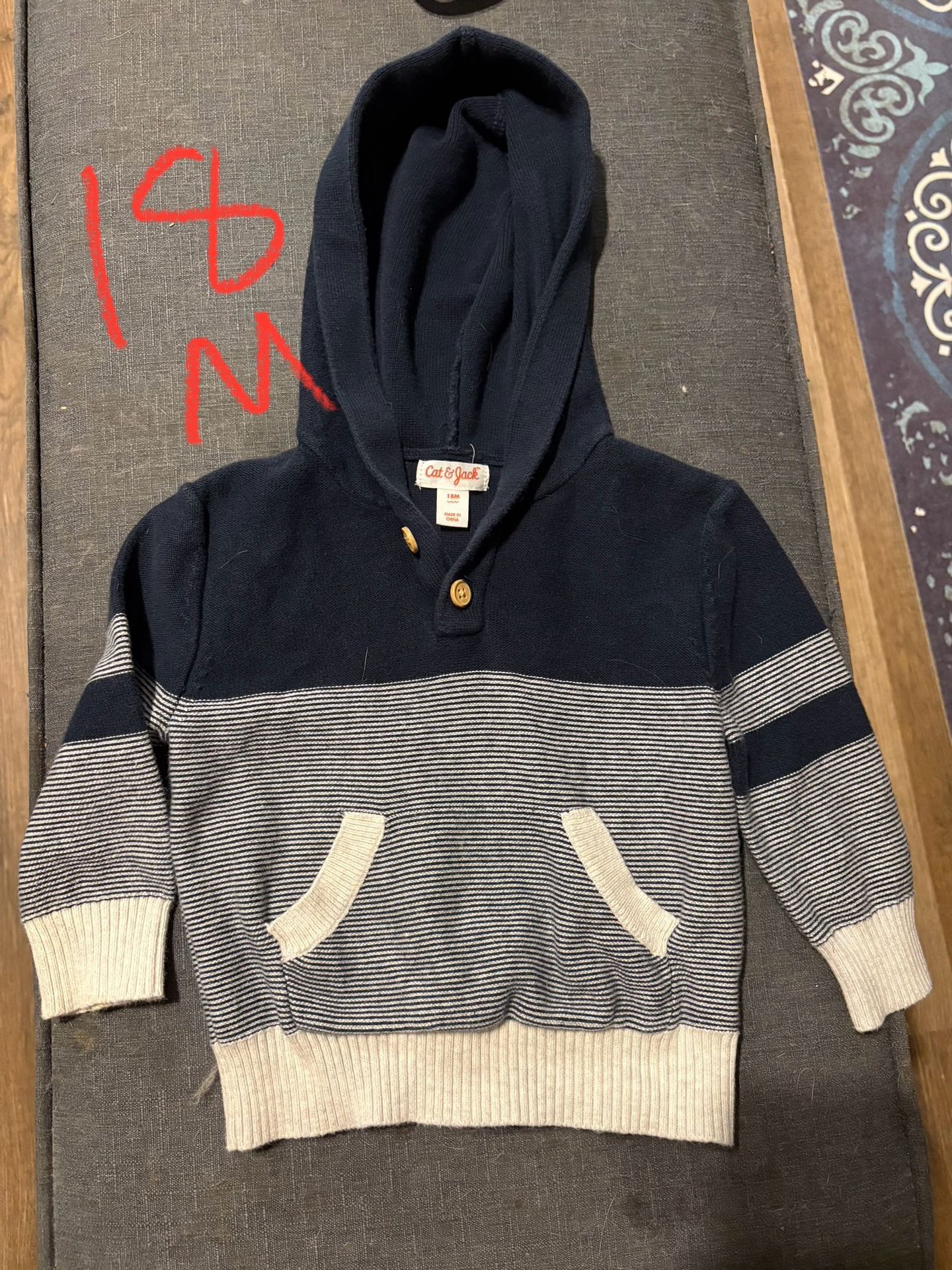 Cat & Jack Hoodie 18M