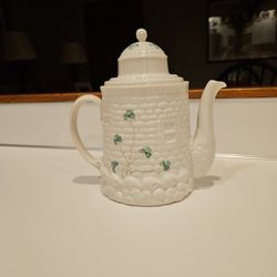 Belleek Ireland China Lighthouse Teapot