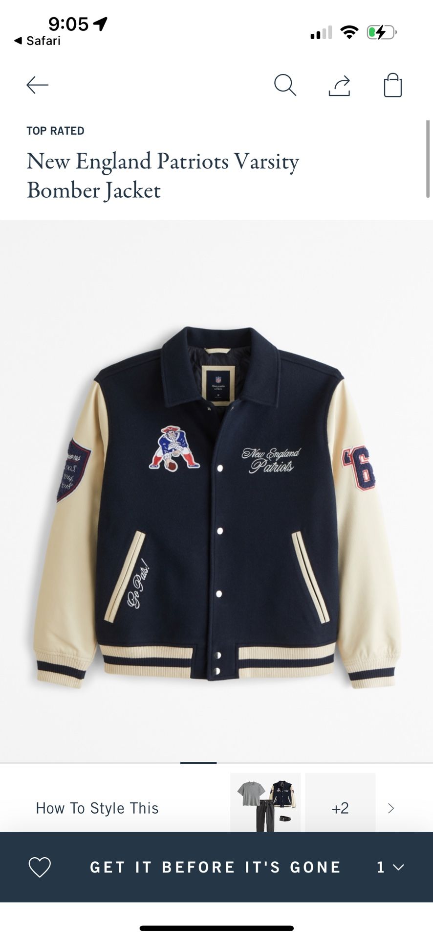 Abercrombie And Fitch Bomber Jacket. Barely Used