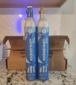 New CO2 Refill (2) For Sodastream