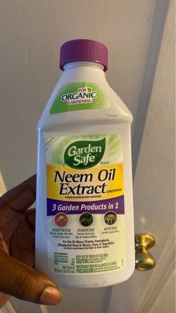 Garden safe been oil extract