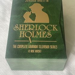Jeremy Brett's complete Sherlock Holmes Granada Television series 12-disc box set.