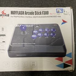 Mayflash F300 Arcade Fight Stick Joystick for PS4, XBOX ONE, PC, SWITCH FOR PART